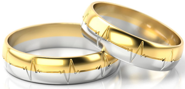 Set Gouden Ringen model 32573