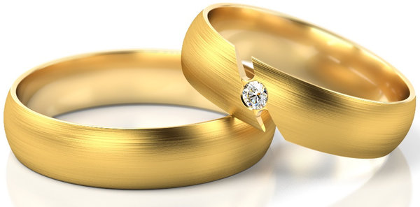 Set Gouden Ringen model 12621