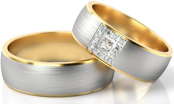 Set Gouden Ringen model 82448