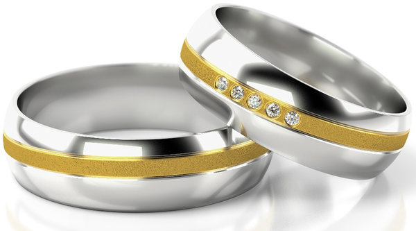 Set Gouden Ringen model 12561