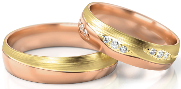 Set Gouden Ringen model 62879