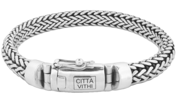 Zilveren Ambachtelijke CITTA VITHI Buddha Armband model 9